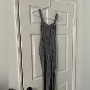 Hollister Plaid Jumpsuit